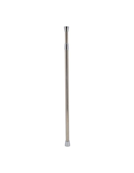 Barre de douche acier inoxydable 70 120 cm   chrome