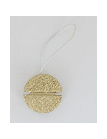 Embrasse resine aimantee art deco pm   or