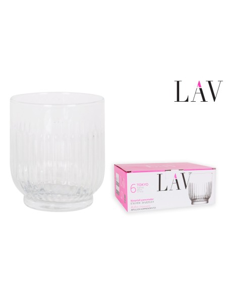 Set 6 verres tokyo