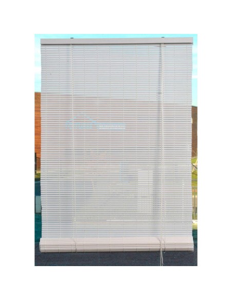 Store enrouleur pvc 90x180cm   blanc