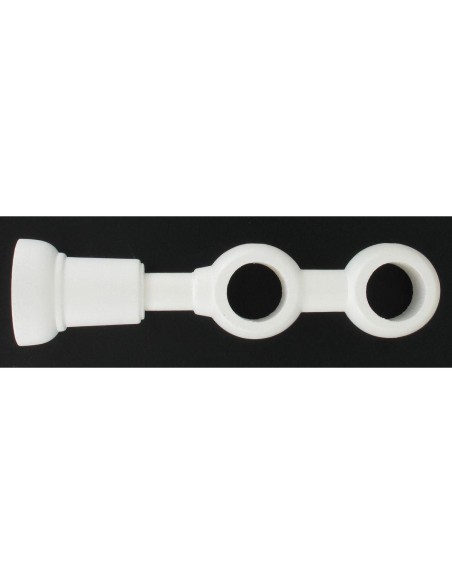 Support double x 1 d28   blanc