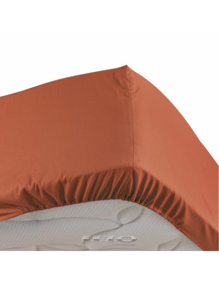 Drap housse 2 personnes percaline 