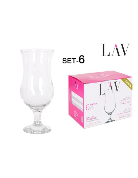 Set 6 coupes cocktail 