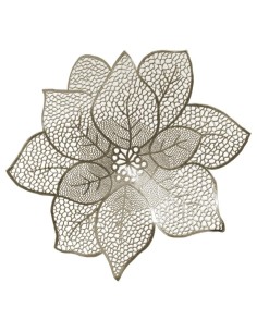 Set table fleur d44cm or