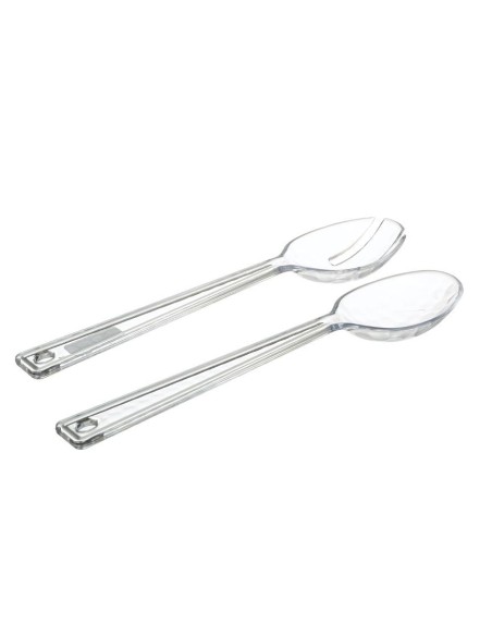 Couverts salade green h x2 tra