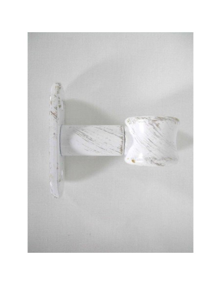 Support simple d20 50 mm x2   blanc or