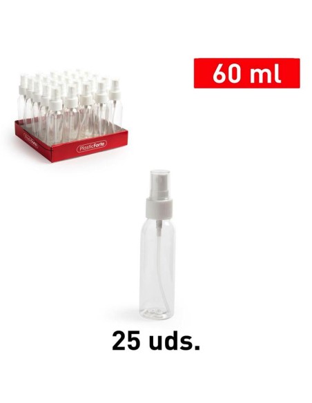 Bouteille avec vaporisateur 60 ml