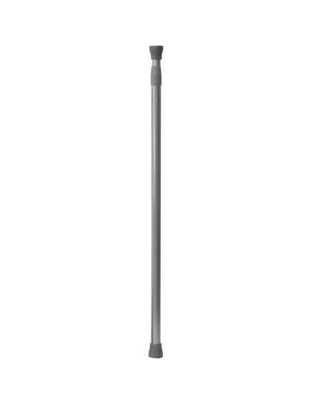 Barre de douche aluminium 70 120 cm   couleur chrome