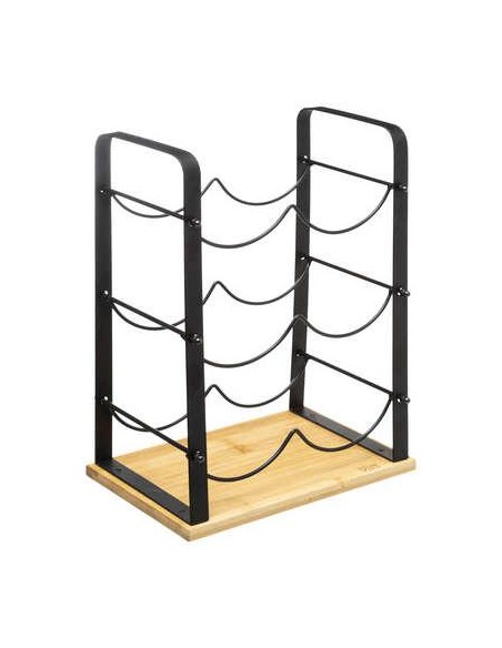 Rack bouteille x6 nera