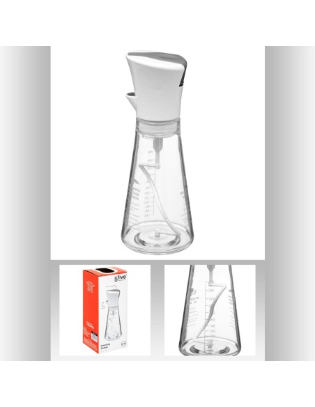 Bouteille huile vinaigre   melangeur D. 7,5 x H. 20 cm