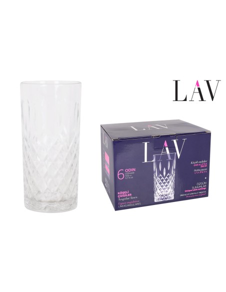 Set 6 verre 356cc odin