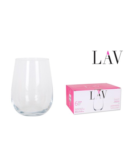 Set 6 verres gaia