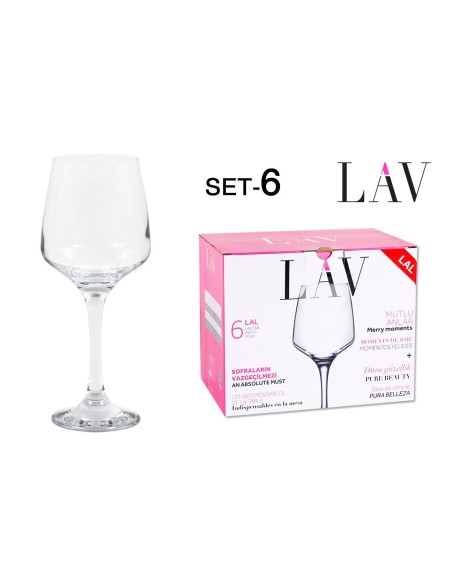 Set 6 coupes vin