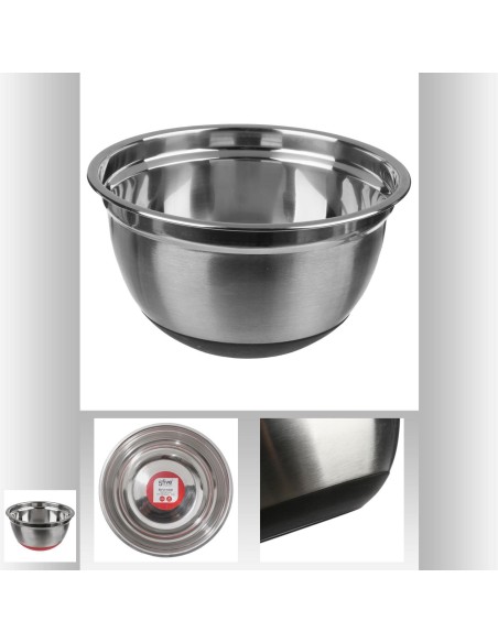 Saladier inox antidera 4.5l