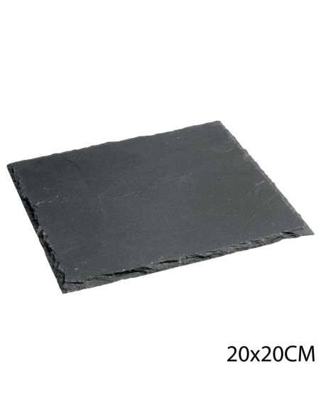Assiette ardoise 20x20
