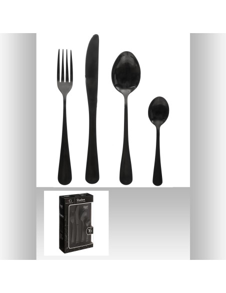 Menagere inox 16p shadow