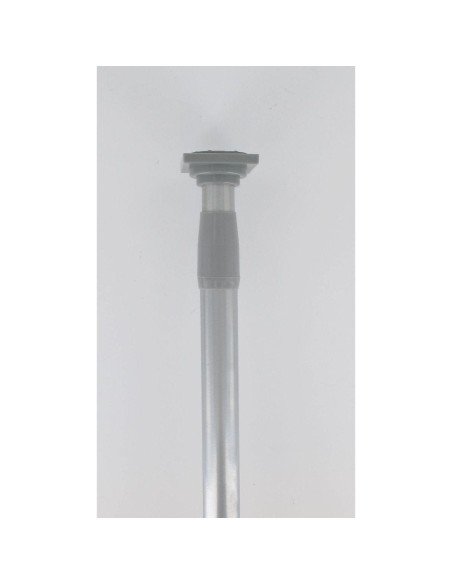 Tringle extensible entre murs d22 135 250cm   argent