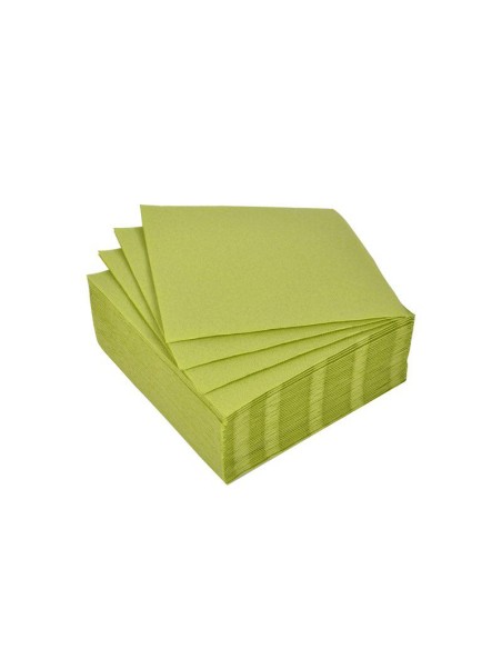 Set de 40 serviettes cocktail vitamine