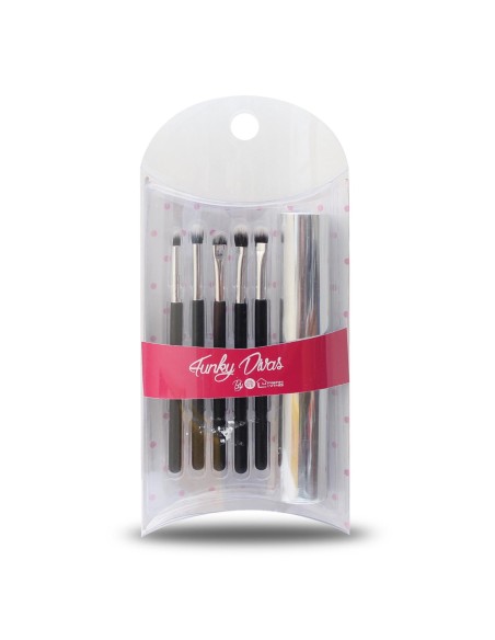 Pinceaux maquillage avec etui