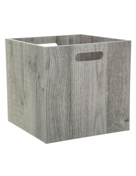 Boite rgmt 31x31 bois gris