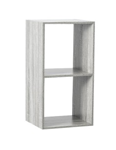 Etagere 2 cases mix gris