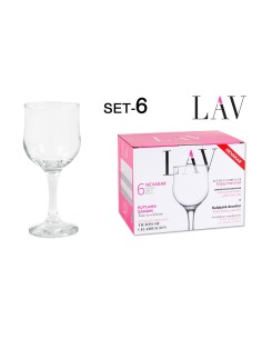 Set 6 coupes vin neva