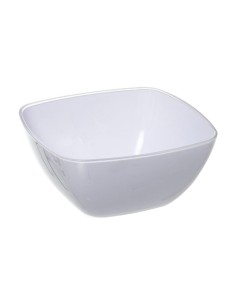 Saladier square 19cm blanc