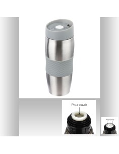 Mug isotherme dp  D. 7,5 x H. 20 cm