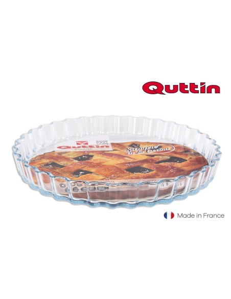 Moule tarte verre ondule 27cm quttin