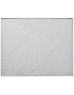 Moustiquaire aimantee   170 x 180 cm   blanc toile noire