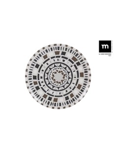 Assiette plate barroc monaco eclat