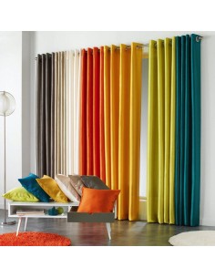 Housse de coussin   encart shantung uni shana 