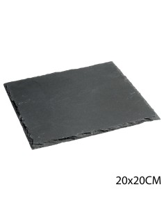 Assiette ardoise 20x20