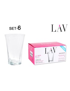 Tru362f set 6 verre boisson 350cc