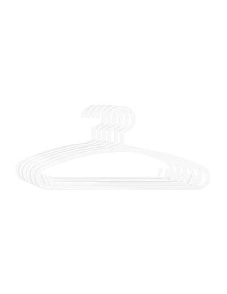 Cintre plastic x 6 blanc