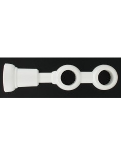 Support double x 1 d28   blanc