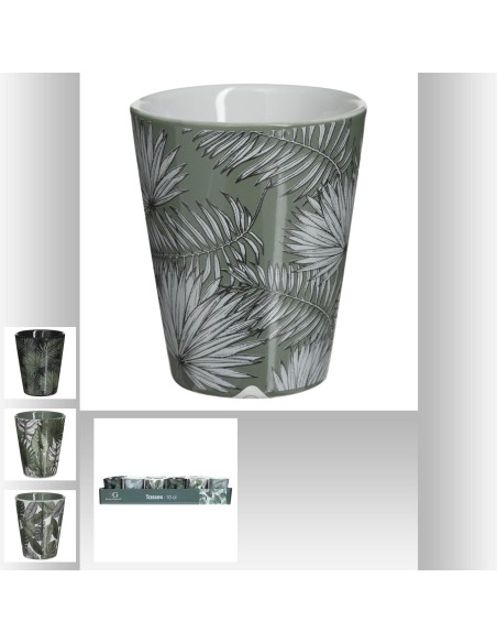 Tasse esp jungle veg 10cl