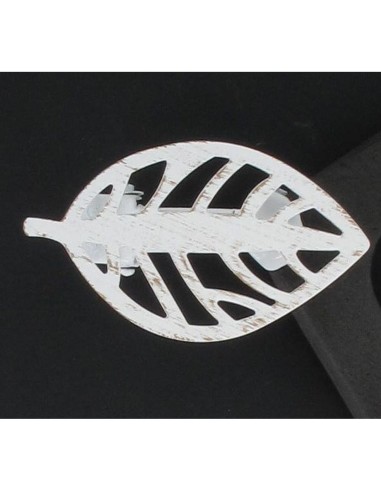 Pince metal pm central park x2   blanc or