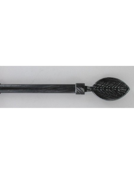 Kit ext 120 210 cm d19 embout cheverny   noir argent