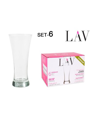 Set 6 verres biere 