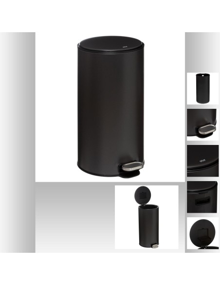 Poubelle met 30l char delta