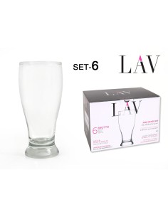 Set 6 verres biere brott