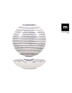 Assiette creuse 21cm aragomonaco ecla