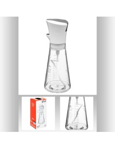 Bouteille huile vinaigre   melangeur D. 7,5 x H. 20 cm