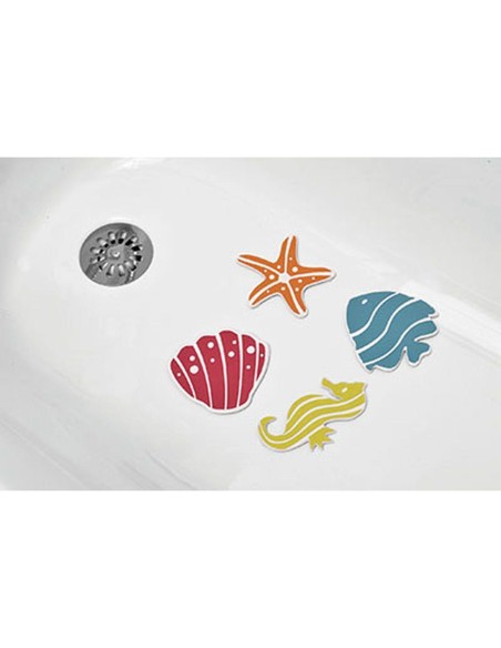 Set de 4 mini fond de douche enfantine