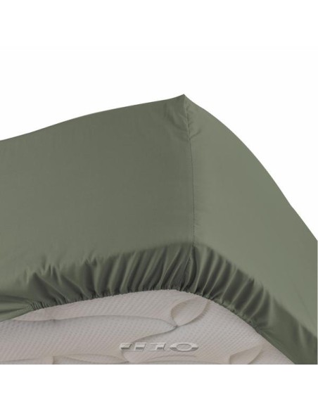 Drap housse 2 personnes percaline 