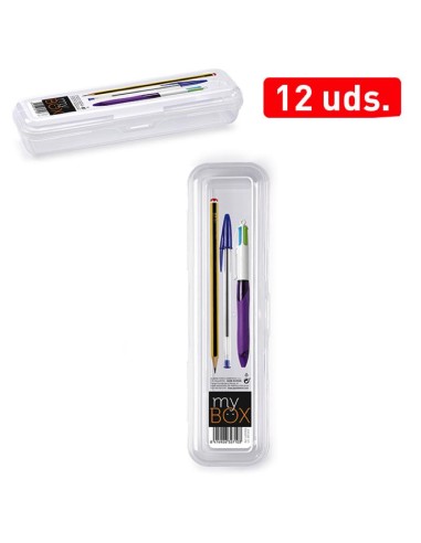 Etui multi usages rangement transparent