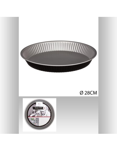 Plat tarte signature 28cm D. 29,6 x H. 3,4 cm