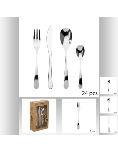 Menagere inox 24p mesa