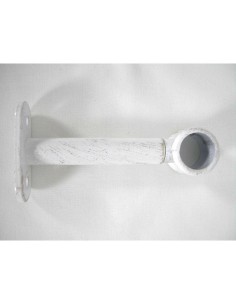 Support simple d20 90 mm x2   blanc or